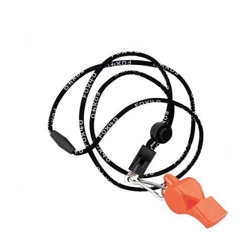 Fox 40 Pearl Whistle with Lanyard - Blue, Pealess Design