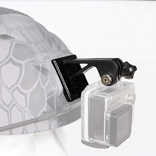 Tactical Helmet Mount for GoPro - Black NVG Bracket