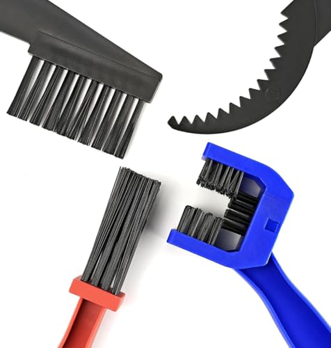 5-Piece Bicycle Chain Cleaning Tool Set - Sprocket & Brush Kit