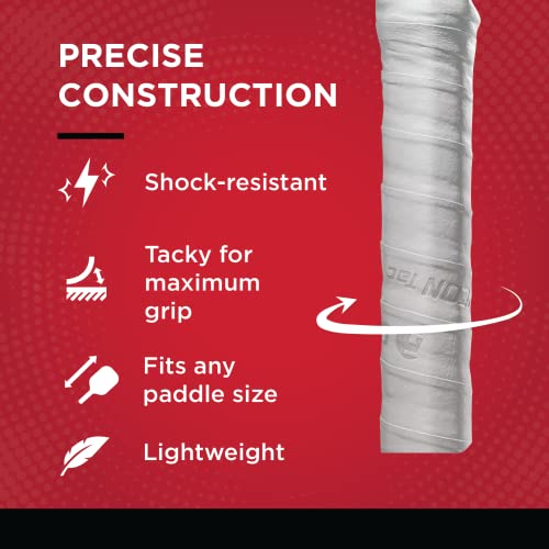 Pickleball Supreme Overgrip - Easy Apply Grip Tape - White