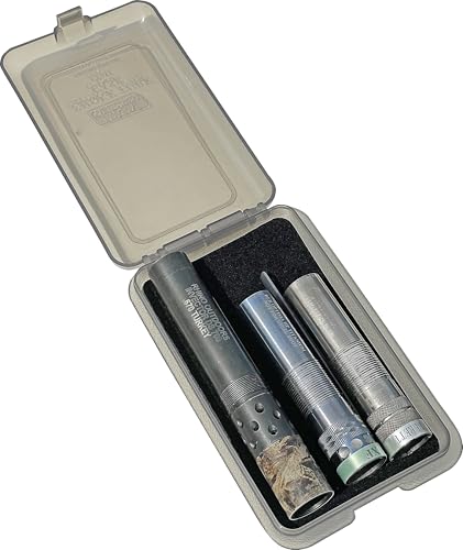 Extended Choke Tube Case for 10, 12, & 20 Gauge Chokes - Clear Smoke
