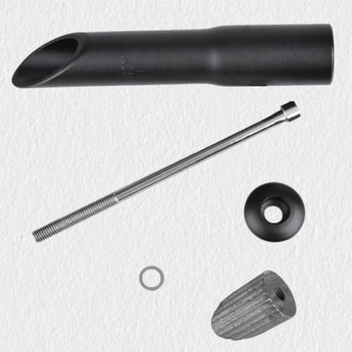 Bicycle Stem Riser Adapter - Black, 22.2mm x 150mm