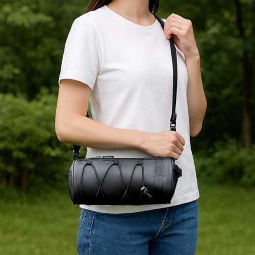 2.5L Waterproof Bike Handlebar Bag with Zipper & Strap