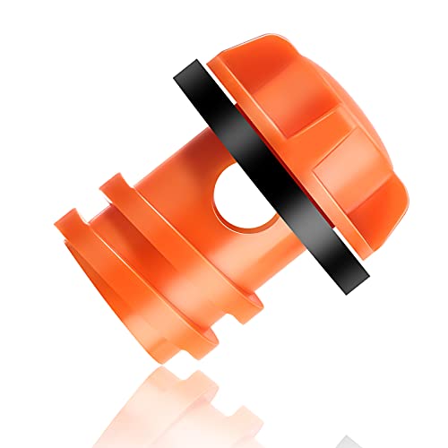 Cooler Drain Plug Replacement - High Visibility Orange