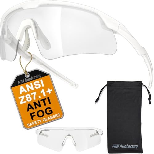 Eye Protection Anti Fog Sport Safety Glasses for Women Men Running Cycling Riding Pickleball Range S54