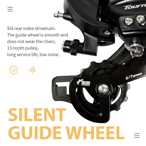 Relwears RD-TY300-SGS 6/7 Speed Bike Rear Derailleur for Mountain and Hybrid Bikes