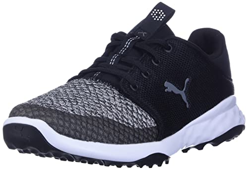 Golf Shoes - Puma Grip Fusion Sport Men's - 12 / Black & Quiet Shade