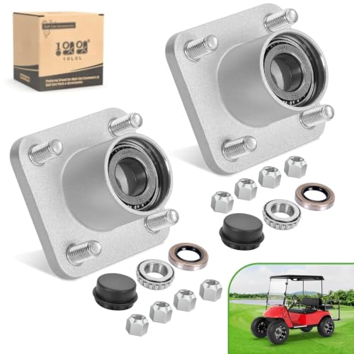 10L0L Front Wheel Hub Assembly for EZGO TXT Golf Cart 2001.5-2013 OEM Replacement
