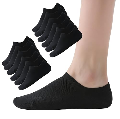 No Show Socks for Men & Women - Soft, Breathable Low Cut Ankle Socks