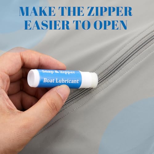 Zipper Lubricant Wax - 6 Pack Marine Maintenance Supplies