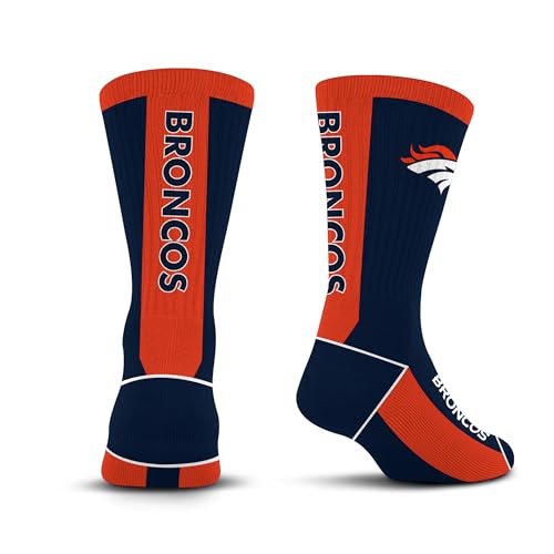NFL MVP Crew Socks for Kids - Comfort Top & Cushion Sole