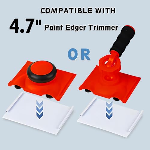 Paint Edger Replacement Pads - Pad Refills for Edger - Replacement Pad Refills for Paint Edger Tool (6 Pack)