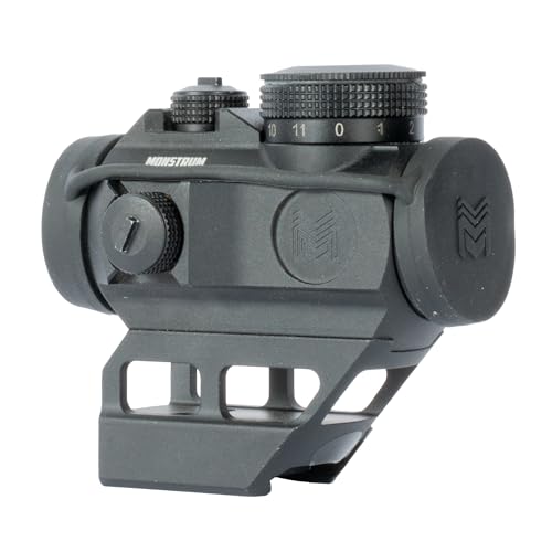 Monstrum Bikini Lens Covers for 1x20 Red Dot Sights - Black