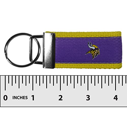Woven Key Chain - Minnesota Vikings Team Colors
