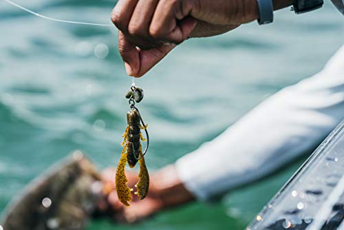 PowerBait Chigger Craw Bait - Green Pumpkin 4" (9 Count)