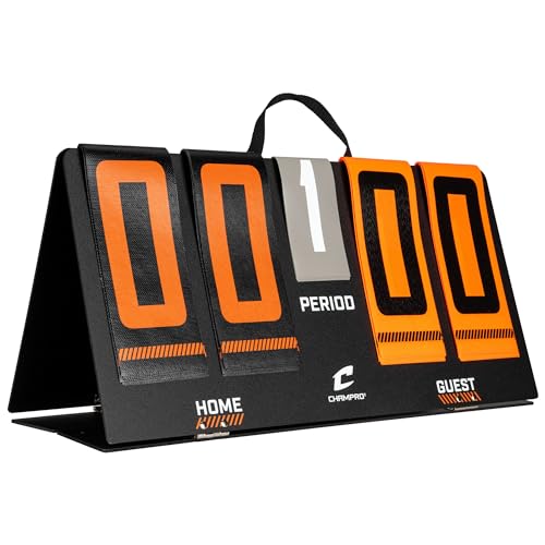 Champro Deluxe Flip-A-Scoreboard 9-Inch Portable Score Tracker for Sports