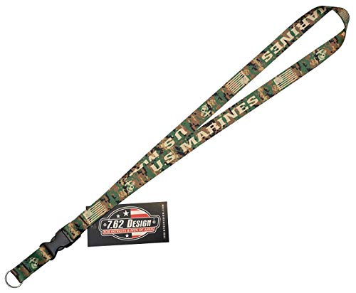 Marine Corps Lanyard with MARPAT Camo Pattern - USA Made