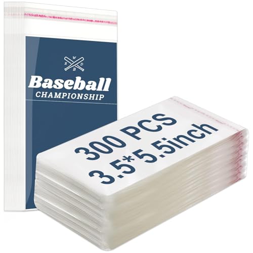 300 Pcs Trading Card Sleeves - Graded Card Slab Protectors