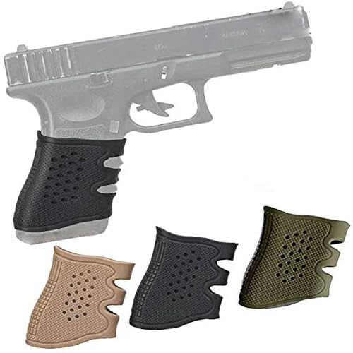 Tactical Rubber Grip Sleeve for GK Series Handguns - Black