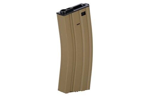 Lancer Tactical Full Metal Steel M4/M16 300 Round High Capacity AEG Airsoft Magazine Clip (Tan/Pack of 3)