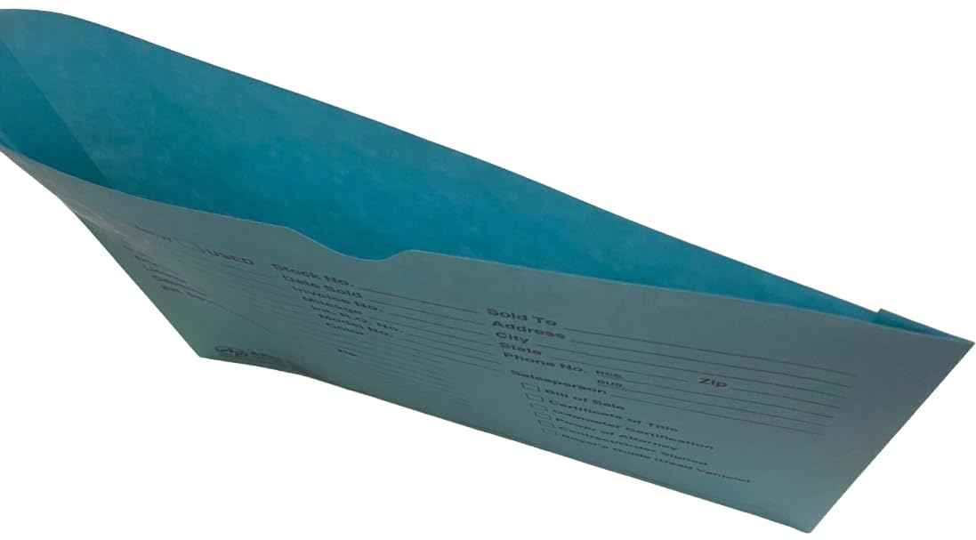 Vehicle/Automotive Deal Jackets - Blue - (P5) (100)