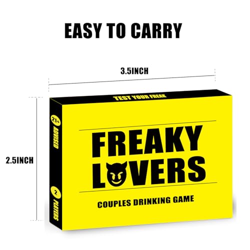 Couples Drinking Game for Date Night - Fun Card Game