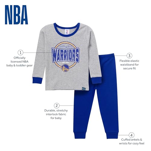 NBA Baby Pajamas - Golden State Warriors Snug Fit 3T