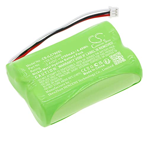 Sabuly 2700mAh Ni-MH Battery for Kaba 79/790 Lock Models Replacement