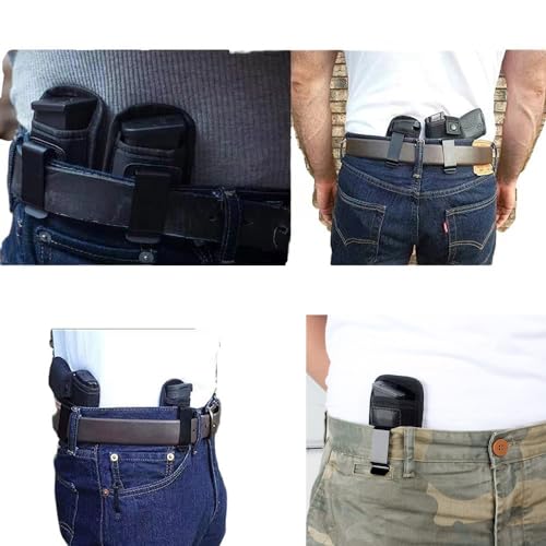 Universal IWB Magazine Holster - 2 Pack, Fits 9mm .40 .45 Pistol Mags