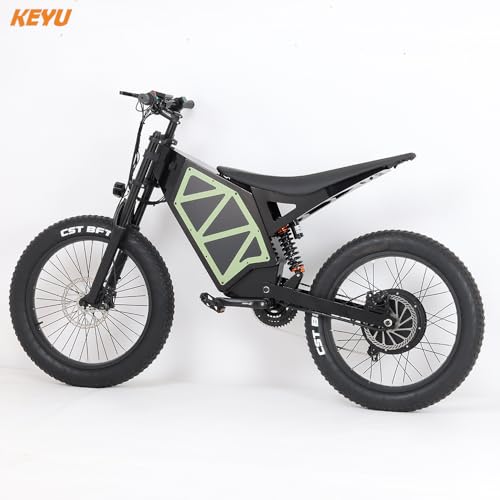 Electric Fat Bike Frame Kit - Full Suspension Enduro Design