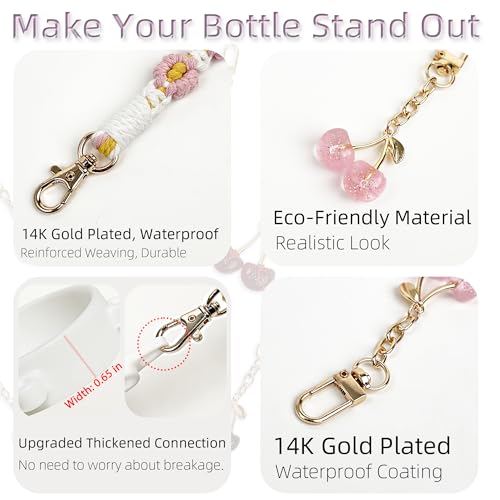 Owala Water Bottle Accessories Set - Cherry Pink