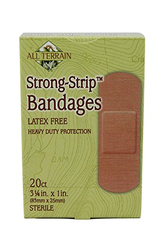 Heavy-Duty Adhesive Bandages - Latex-Free Strong Strip