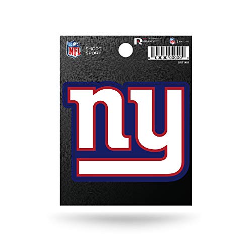 New York Giants Die Cut Team Logo Short Sport Sticker