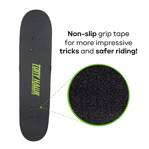 31-Inch Complete Skateboard - Tony Hawk Slime Hawk Edition