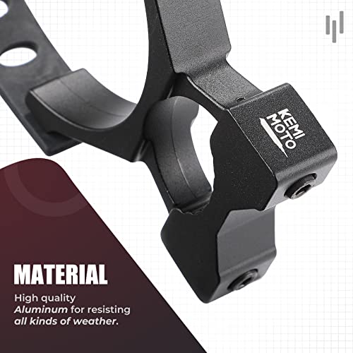 Kemimoto UTV Fire Extinguisher Holder, Adjustable Quick Release Roll Bar Fire Extinguisher Mount compatible with Polaris RZR Can Am X3 compatible with Kawasaki Teryx