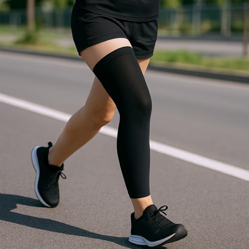 Breathable Knee Brace Sleeve - Non-Slip Sports Support - One Size