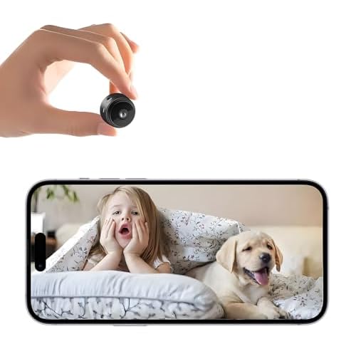 2K Hidden Camera,WiFi Spy Camera,Nanny Cam Hidden Cameras,Mini Cameras for Home,Cloud & SD Storage,App Control with Motion Detection and Night Vision