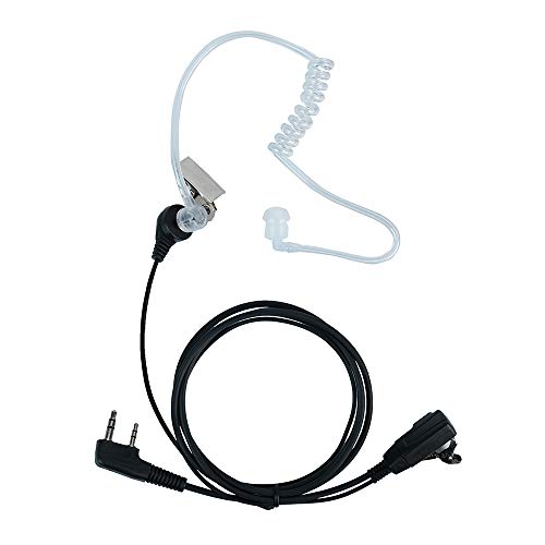 Tube Earpiece for Baofeng UV-5R & Kenwood Radios - Hands-Free