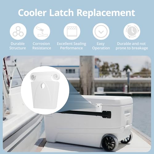 Cooler Latch Replacement Set for Igloo Coolers - 50-165 Qt (2 Pack)