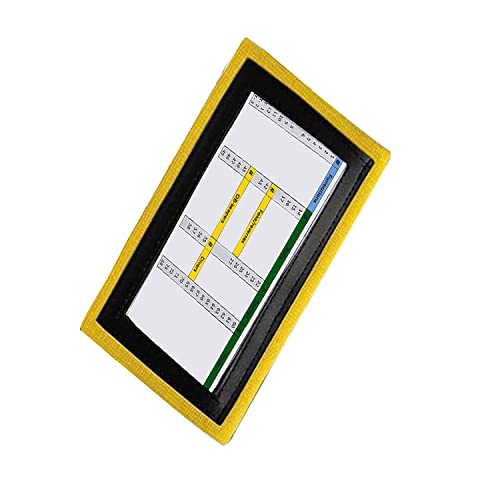 Quarterback Playbook Wristband - Yellow Youth Sports Gear