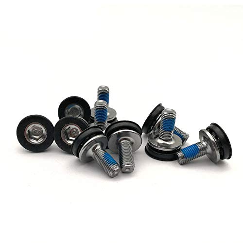 M8 Bike Crank Arm Bolts - 8mm Square Taper Bottom Bracket Screws - 2 Pcs