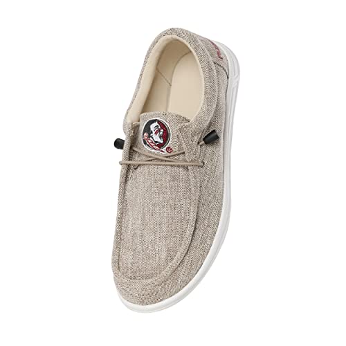 Men's NCAA Florida State Seminoles Logo Lightweight Loafers - Size 9-10