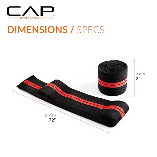 Adjustable Elastic Knee Wraps for Weightlifting & Powerlifting - Support & Pain Relief