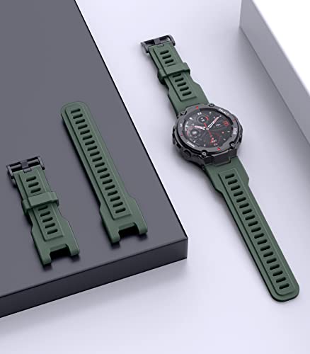 Amazfit T-Rex Sport Band - Olive Green Replacement Strap