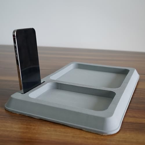 DNB Adhesive Boat Dash Organizer with EVA Foam Storage Pockets - Gray