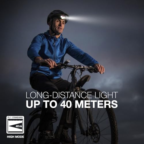 Bright LED Headlamp 2-Pack - Universal Hands-Free Light - Black