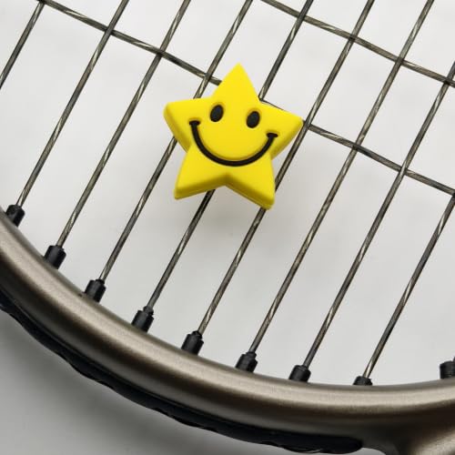 Tennis Dampener - 6 Pack Star Soft Silicone Vibration Absorber