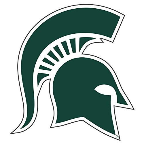 Michigan State Magnet - Spartan Head - 3, 6, 12 Inch Sizes
