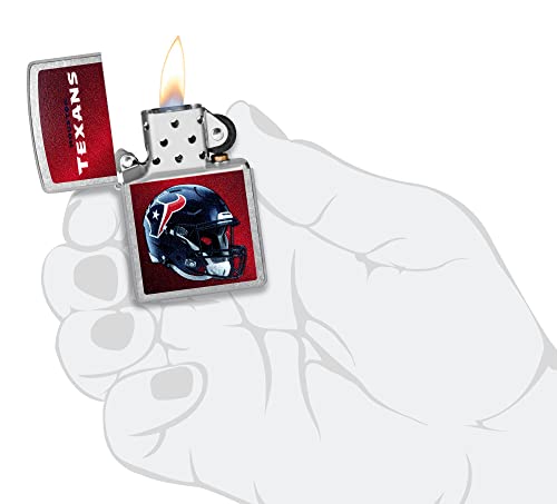 NFL Helmet Street Chrome Pocket Lighter - Windproof Design