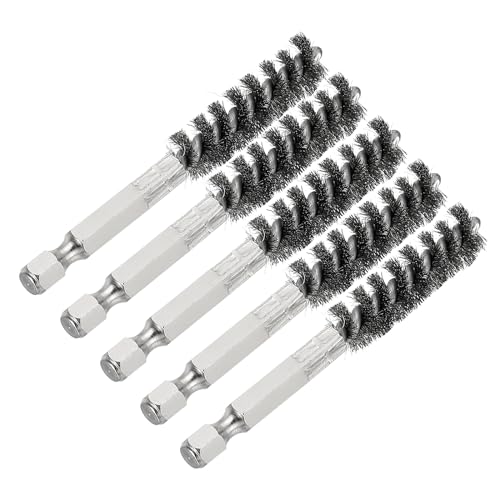 Golf Club Head Hosel Brush Cleaning Tool - Silver 0.43 Inch
